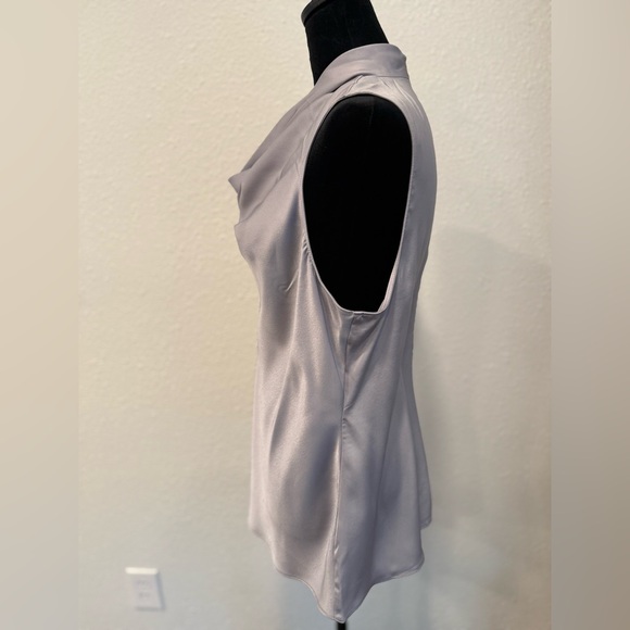 RACHEL Rachel Roy Soft Gray Cowl Neck Blouse - Picture 4 of 11